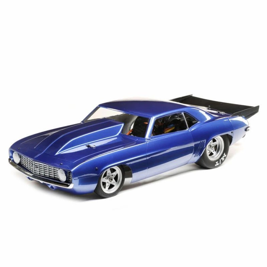 Cars, Trucks, Boats * | Losi 1/10 '69 Camaro 22S No Prep Drag Car, Brushless 2Wd Rtr, Blue