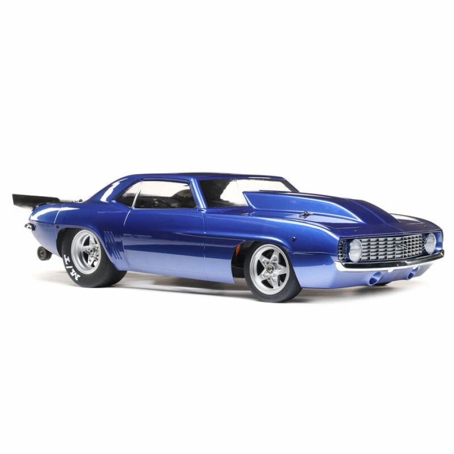 Cars, Trucks, Boats * | Losi 1/10 '69 Camaro 22S No Prep Drag Car, Brushless 2Wd Rtr, Blue