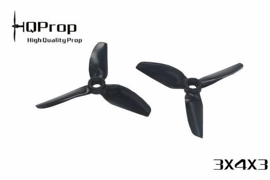 Multirotors * | Hq Durable Pc Prop 3X4X3: Black (2Cw+2Ccw)