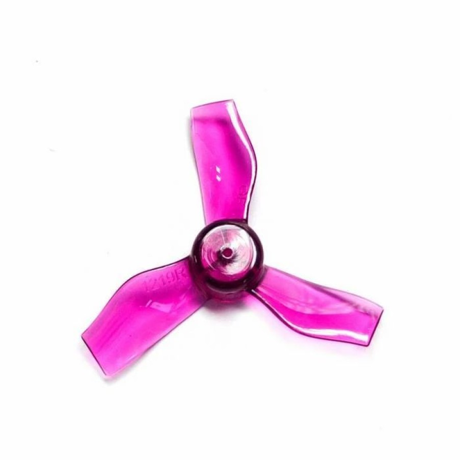 Multirotors * | Gemfan 1219-3 Purple 31Mm Whoop Props (0.8Mm Hub)