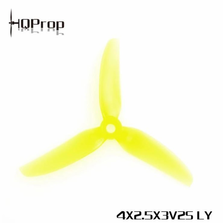 Multirotors * | Hq Pc Prop 4 2.5X3V2S: Yellow?2Cw+2Ccw)