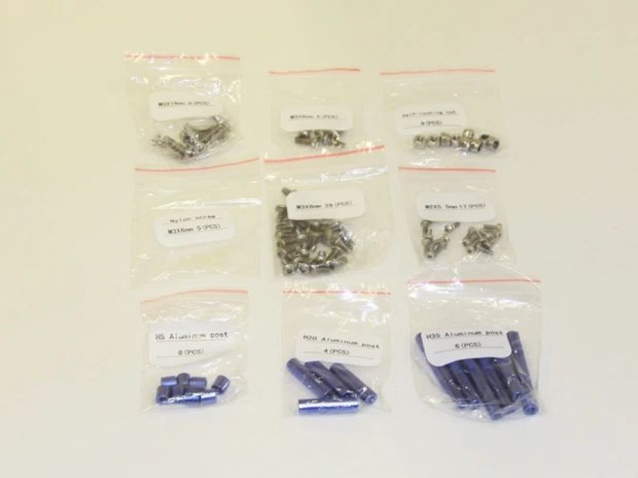 Multirotors * | Emax Full Screws And Aluminum Posts (Blue) For Nighthawk 250 Quadcopter Frame