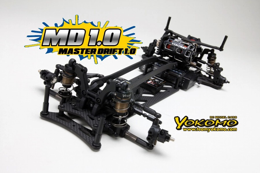 Cars, Trucks, Boats * | Yokomo Md 1.0 Master Drift 1/10 2Wd Rwd Drift Car Kit