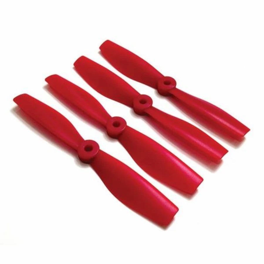 Multirotors * | Dal Indestructible 5040 V2 Bullnose Props Red