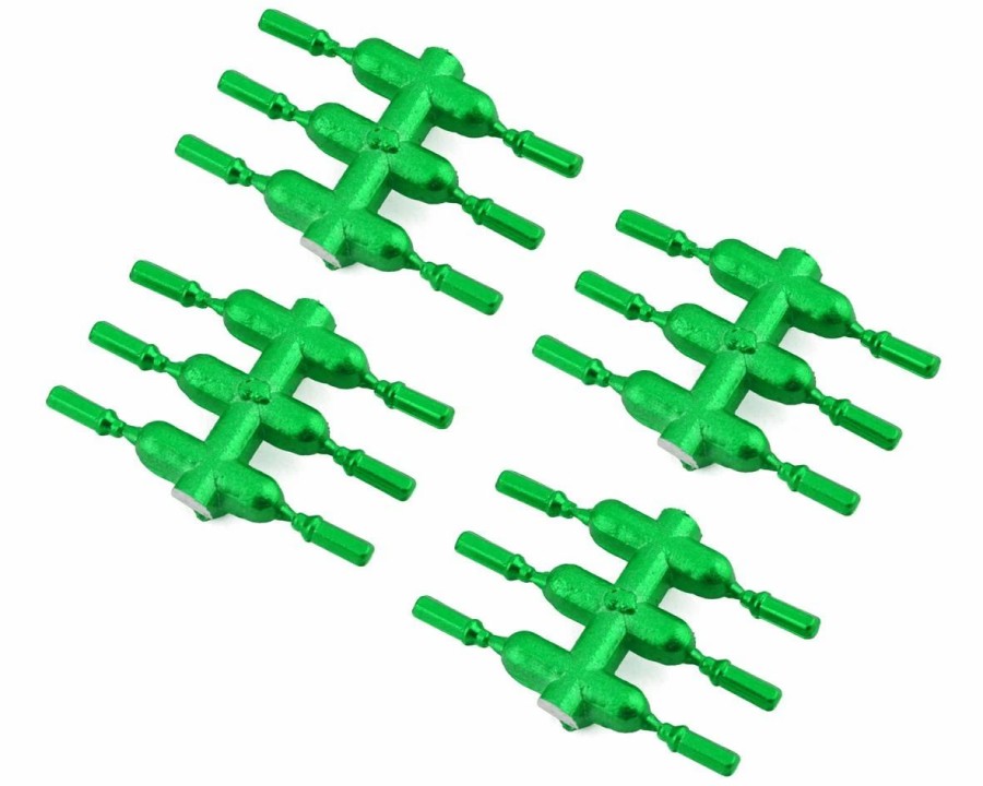 Cars, Trucks, Boats * | Ds Racing Drift Element Scale Lug Nuts (Green) (24) (Long)