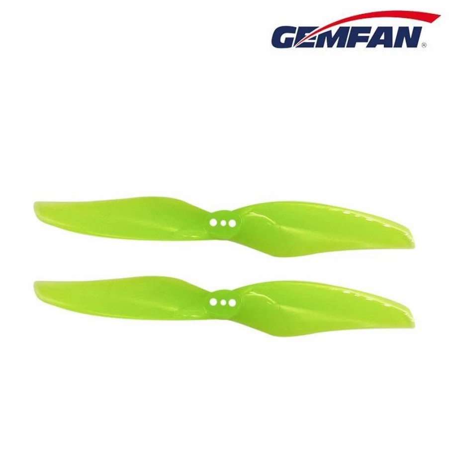 Multirotors * | Gemfan Hurricane 4024 2-Blade 4 Props Yellow