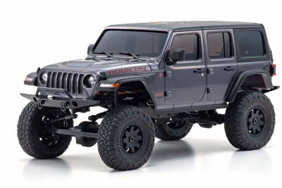 Cars, Trucks, Boats * | Kyosho 32521Gm Mini-Z 4 4 Jeep Wrangler Unlimited Rubicon Granite Crystal Metallic Rs