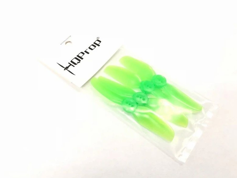 Multirotors * | Hq Bi-Blade Prop T3X3: Green (2Cw+2Ccw) T-Mount