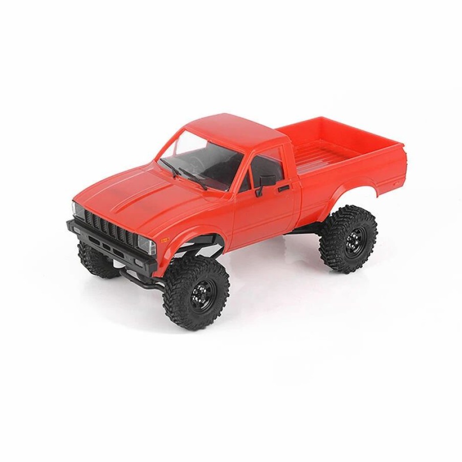 Cars, Trucks, Boats * | Rc4Wd 1/24 Trail Finder 2 Rtr With Mojave Ii Hard Body, Red