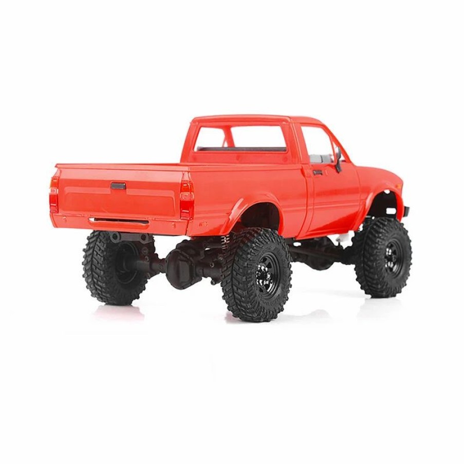 Cars, Trucks, Boats * | Rc4Wd 1/24 Trail Finder 2 Rtr With Mojave Ii Hard Body, Red