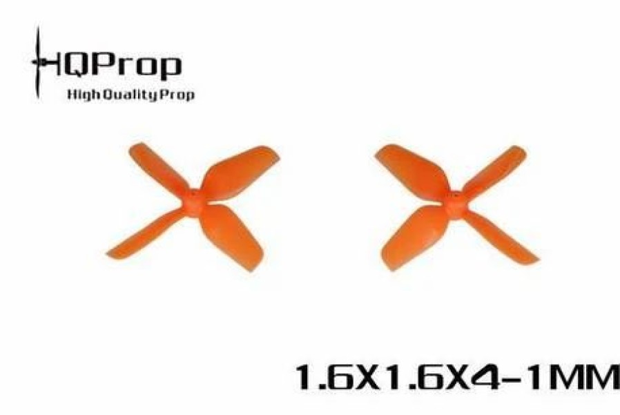 Multirotors * | Hq Micro Whoop 1.6 1.6 4 1.0Mm Shaft (40Mm) Orange