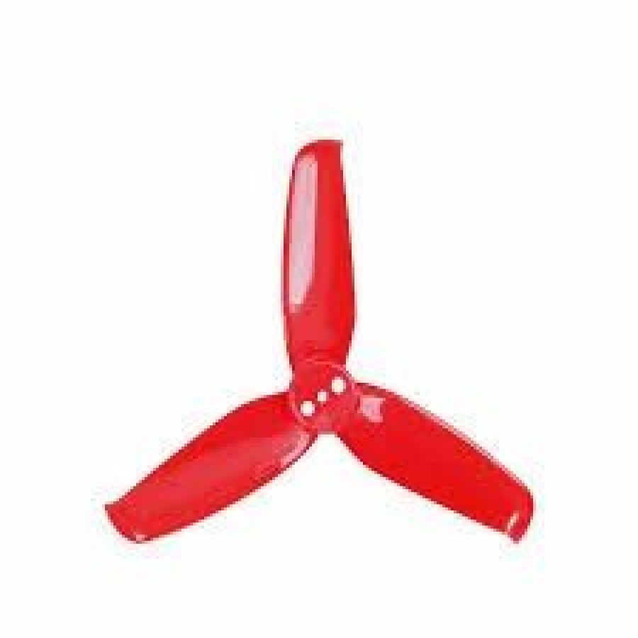 Multirotors * | Gemfan 2540 4 Pairs Flash 3-Blade Propeller With 1.5Mm Mounting Hole Red