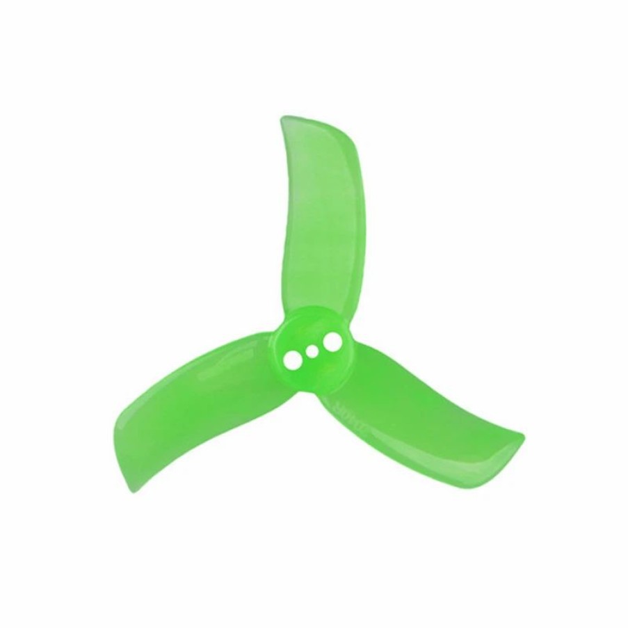 Multirotors * | Gemfan 2040 Hulkie T-Type Pc 3-Blade Propeller 4 Pairs Green