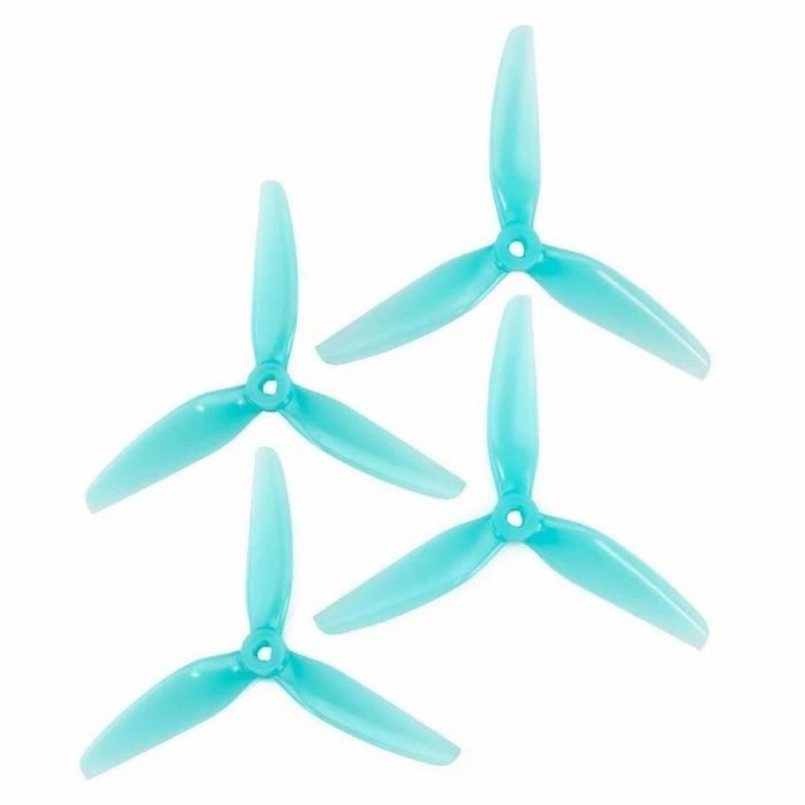 Multirotors * | Hq Durable Pc Prop 5.1X4.6X3: Light Blue (2Cw+2Ccw)