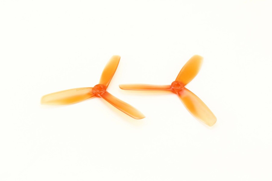 Multirotors * | Dys 5045 3-Blade Translucent Props (Cw/Ccw) 1 Pair (Orange)