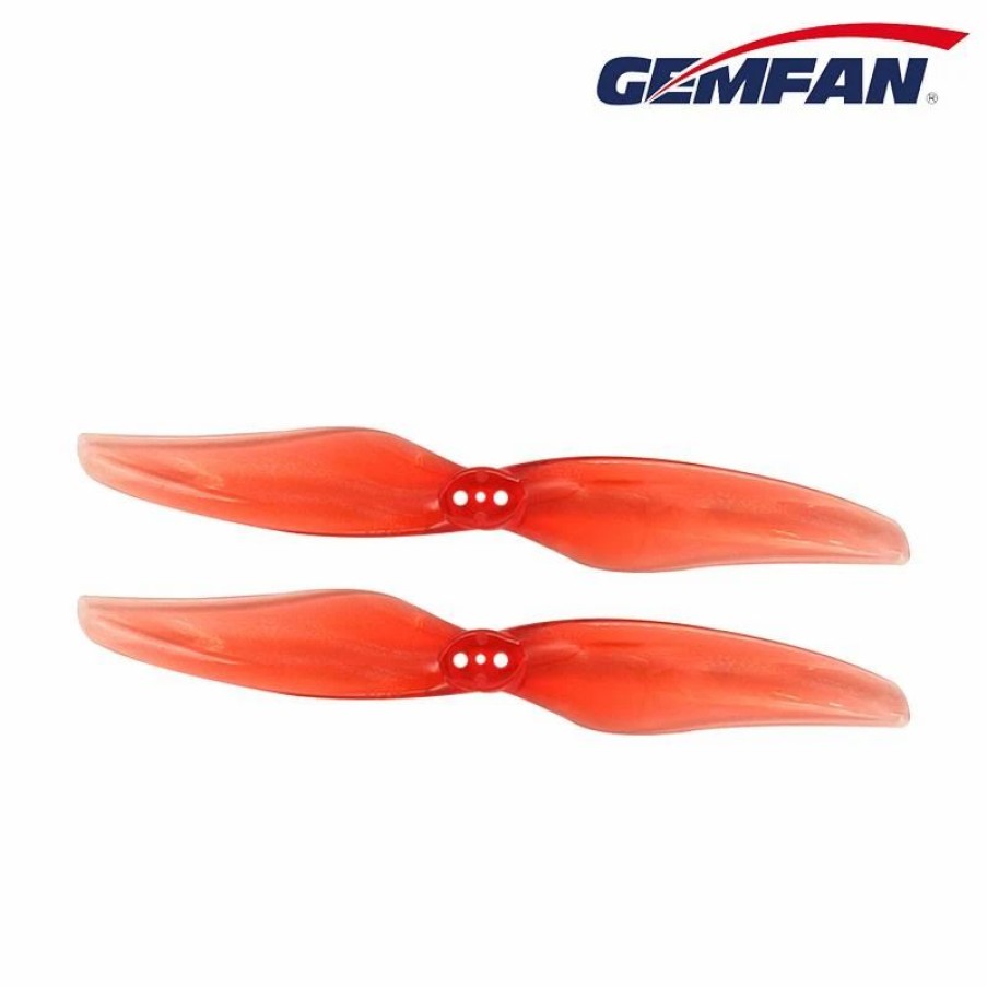 Multirotors * | Gemfan Hurricane 4024 2-Blade 4 Props Red