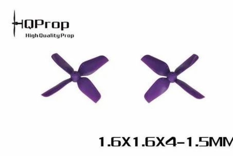 Multirotors * | Hq Micro Whoop 1.6 1.6 4 1.5Mm Shaft (40Mm) Purple