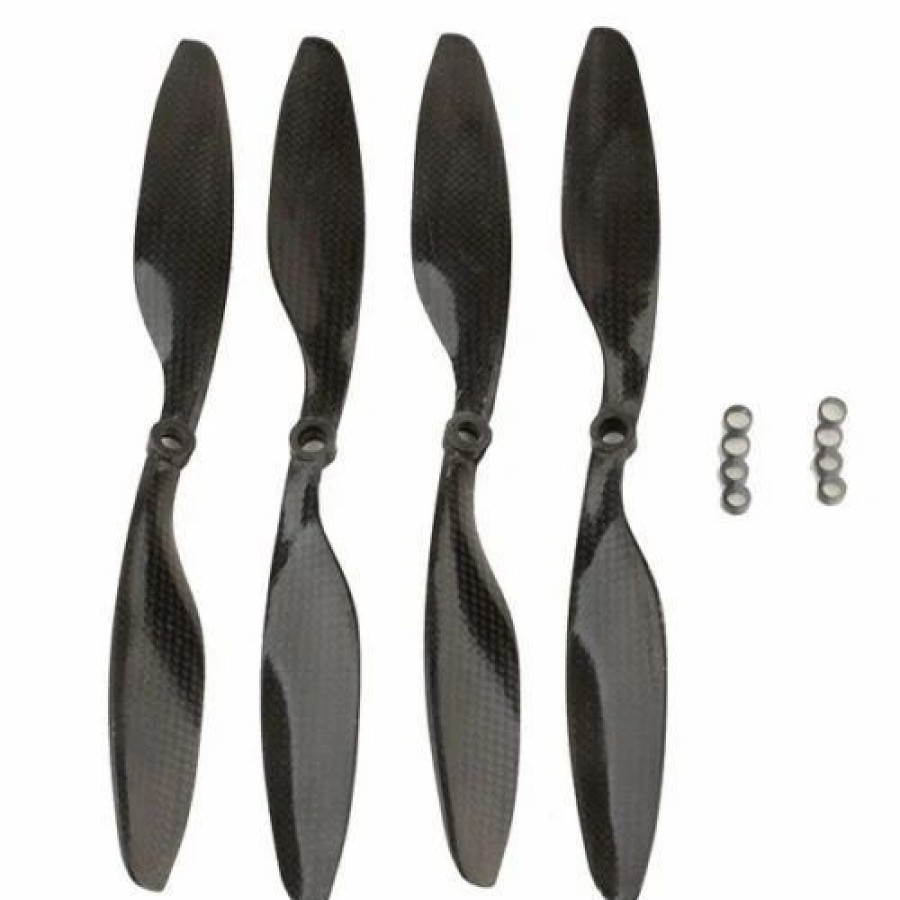 Multirotors * | Teamsn 8 4.5 Carbon Fiber Cw / Ccw Propellers For Multi-Axis R/C Airplane