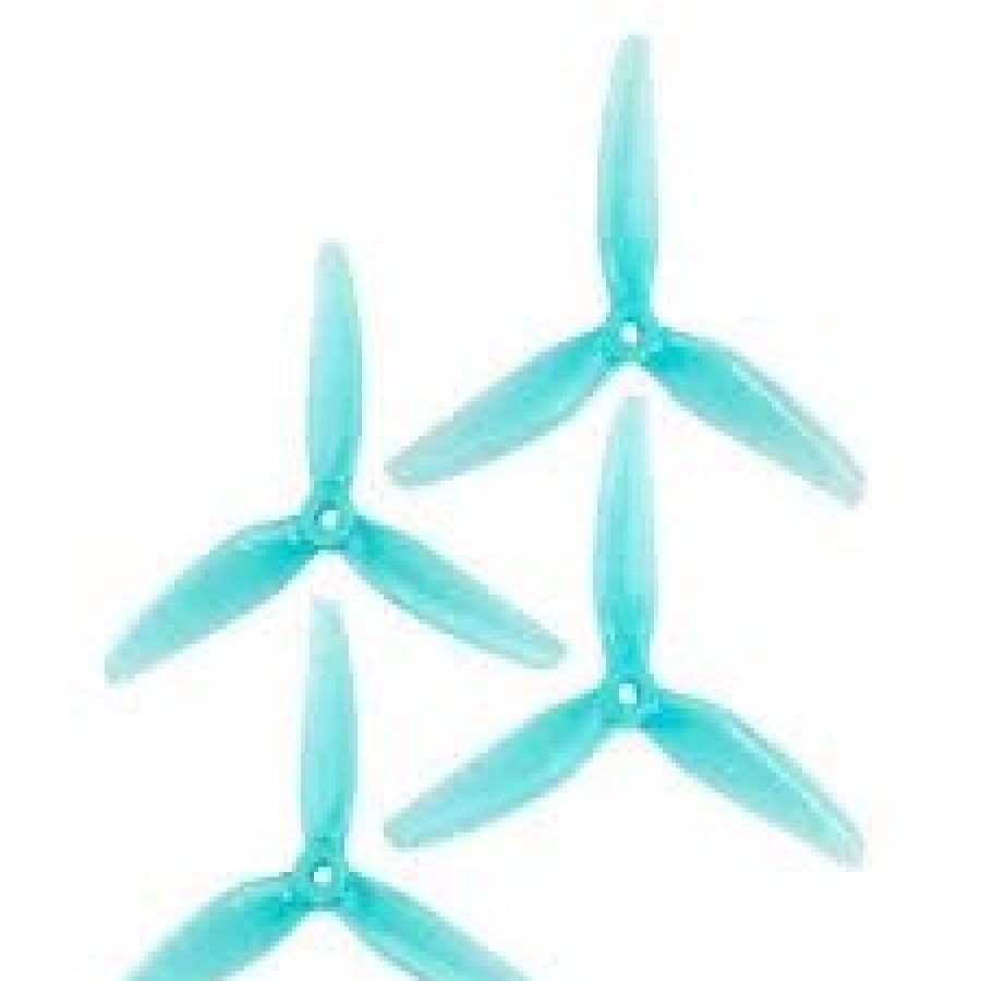 Multirotors * | Hq Durable Pc Prop 5.5X3.5X3: Light Blue (2Cw+2Ccw)