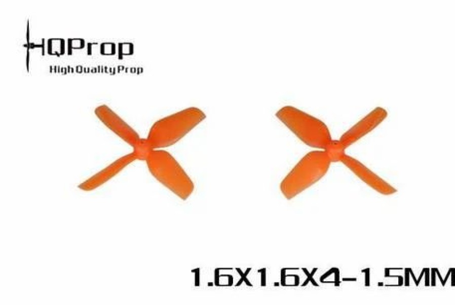 Multirotors * | Hq Micro Whoop 1.6 1.6 4 1.5Mm Shaft (40Mm) Orange