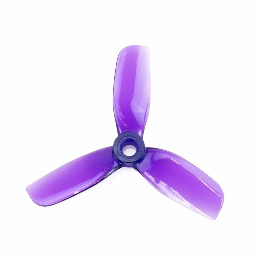 Multirotors * | Hq Durable Pc Cinewhoop Duct-3: Purple Prop (2Cw+2Ccw)