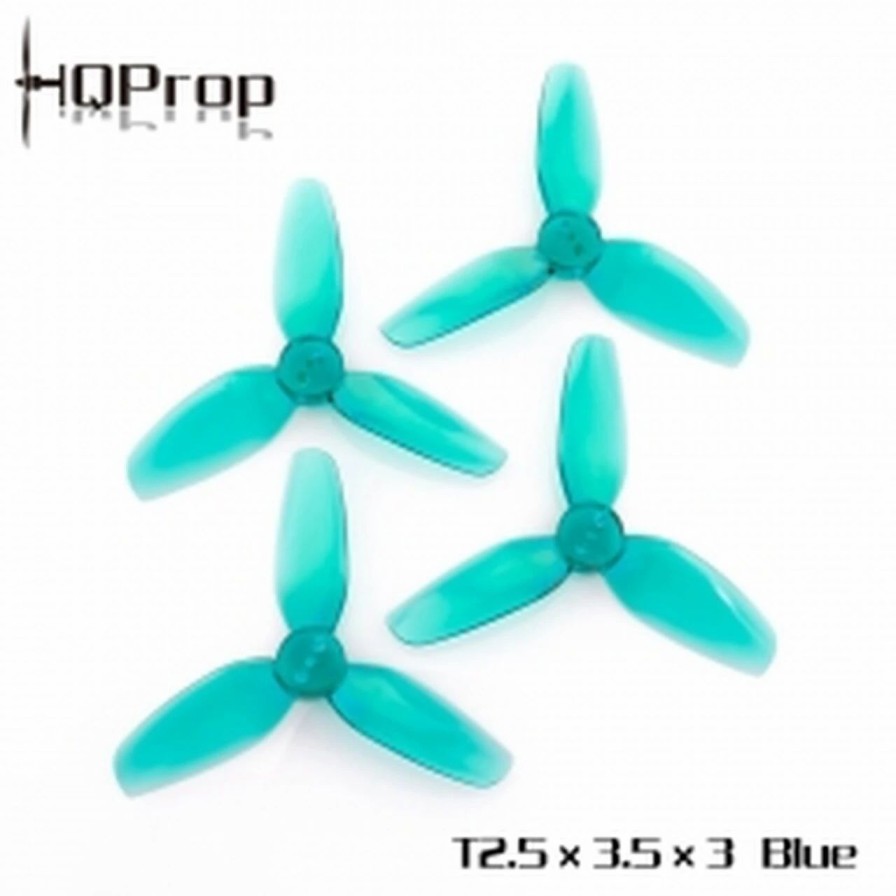 Multirotors * | Hq Durable Pc Prop T2.5X3.5X3: Blue (2Cw+2Ccw)