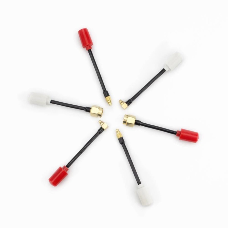 Multirotors * | Emax Nano 5.8G Fpv Antenna- Lhcp 50Mm Mmcx Angle Antenna