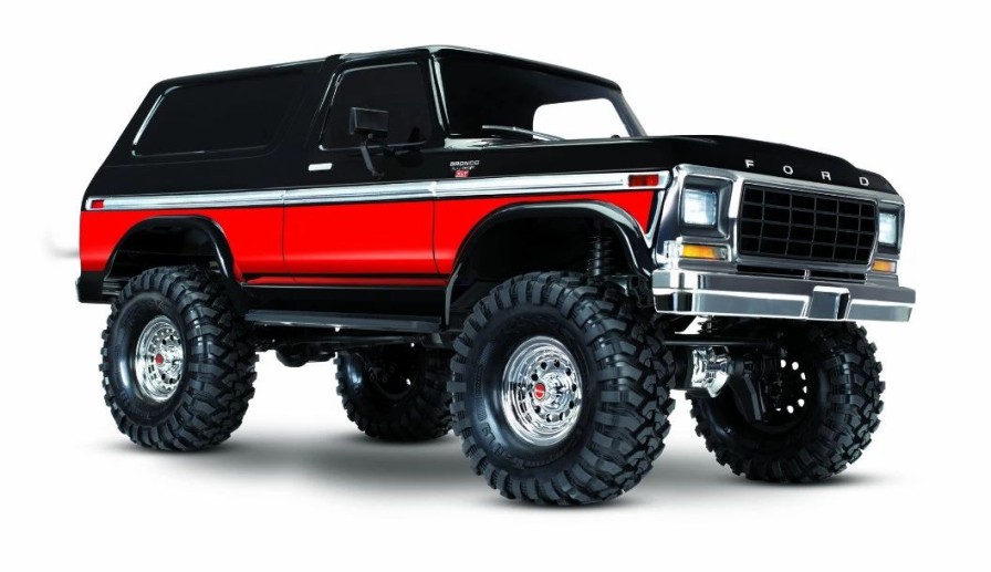 Cars, Trucks, Boats * | Traxxas Trx4 79 Ford Bronco 1/10 Crawler Rtr Red