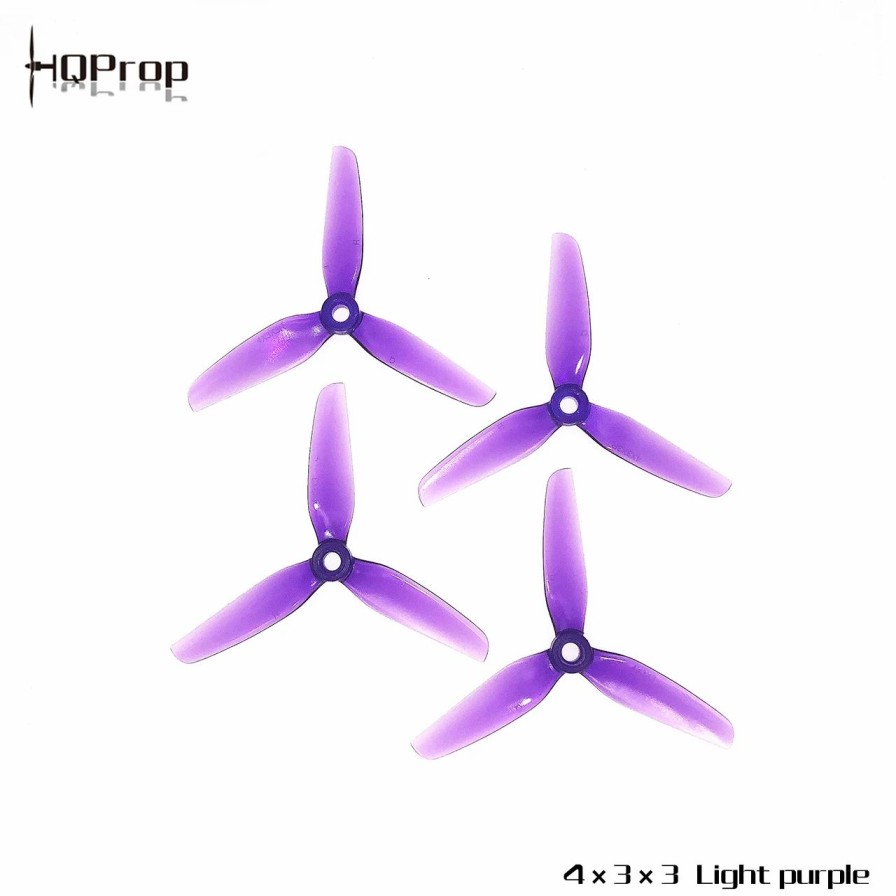 Multirotors * | Hq Durable Pc Prop 4X3X3: Purple (2Cw+2Ccw)