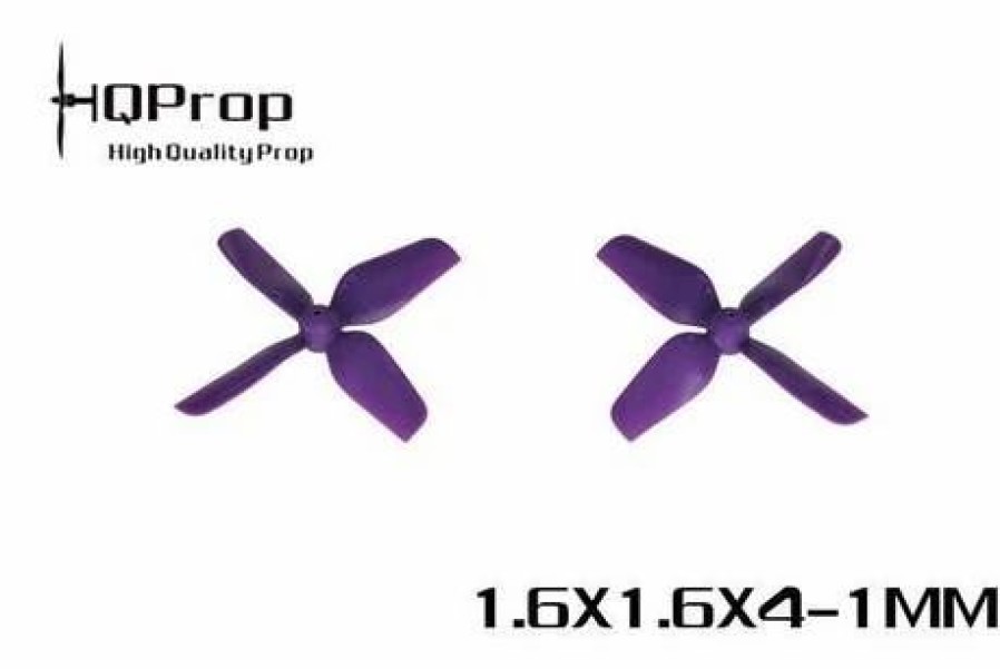 Multirotors * | Hq Micro Whoop 1.6 1.6 4 1.0Mm Shaft (40Mm) Purple