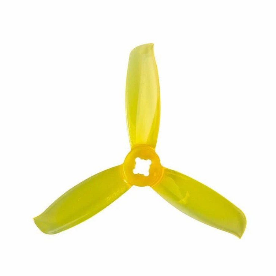 Multirotors * | Gemfan Windancer 3028 Durable 3 Blade Propeller Clear Yellow