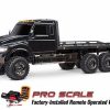 Cars, Trucks, Boats * | Traxxas Trx-6 Ultimate Rc Hauler 6X6 W/ Leds & Winch Rtr Black