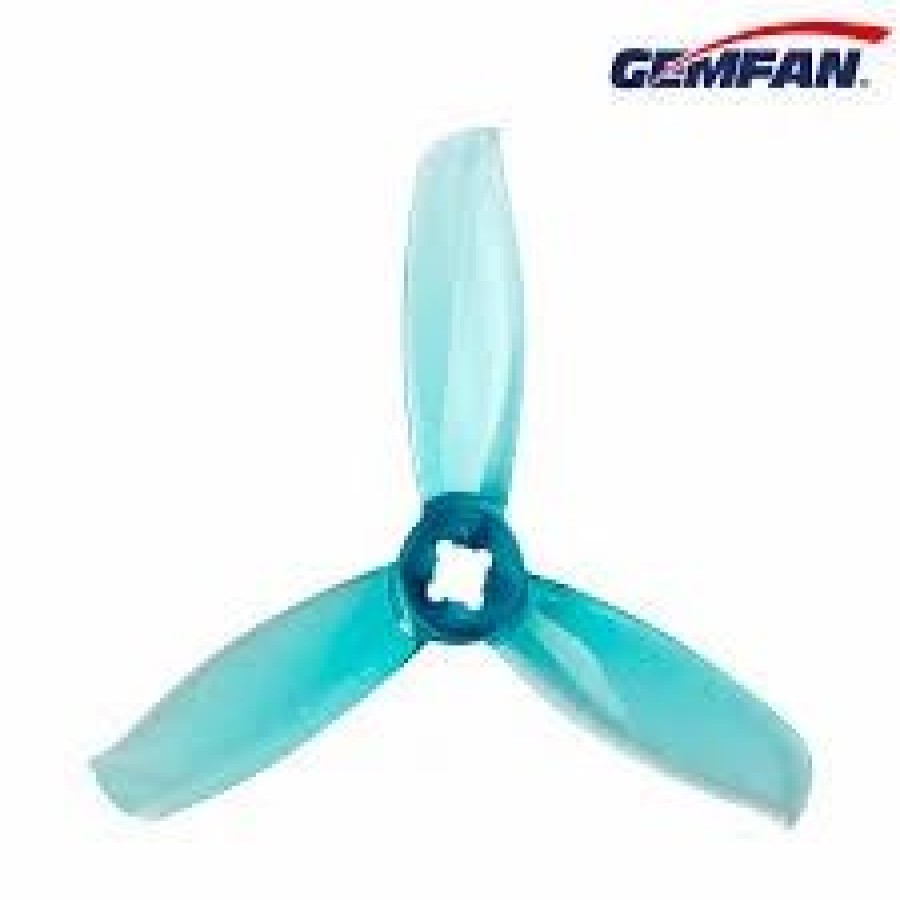 Multirotors * | Gemfan Windancer 3028 Durable 3 Blade Propeller Clear Blue