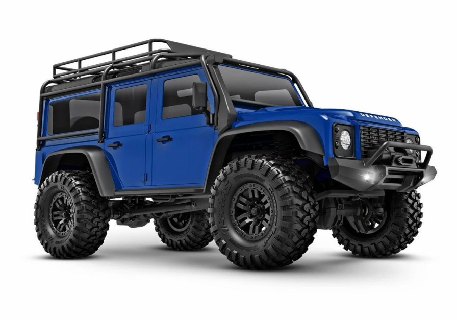 Cars, Trucks, Boats * | Traxxas Trx-4M Land Rover Defender 1/18 Rtr Trail Truck, Blue