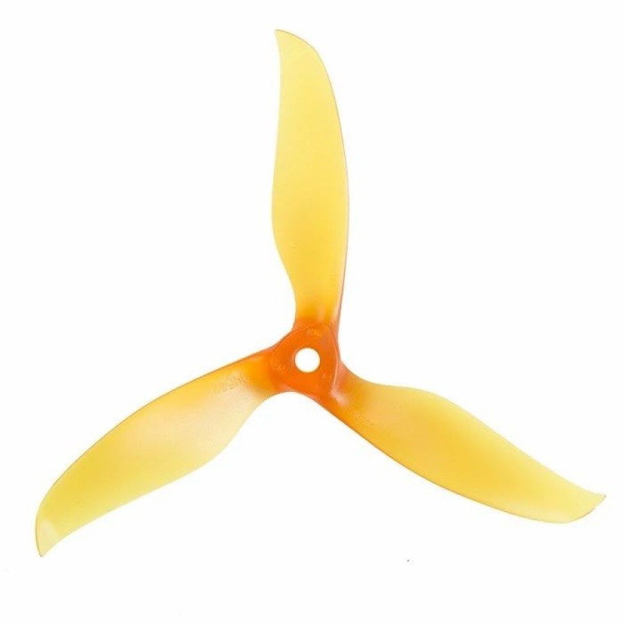 Multirotors * | Iflight Nazgul T5061 5 Inch 3-Blade Propeller (2 Cw, 2 Ccw) Transparent Yellow