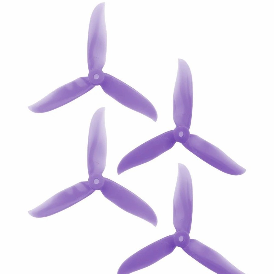 Multirotors * | Dal T5046C Cyclone Tri-Blade Translucent Purple