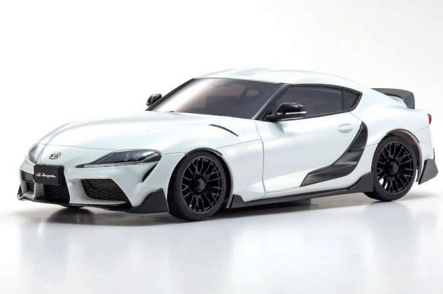 Cars, Trucks, Boats * | Kyosho 32626W Mini-Z Awd Toyota Gr Supra Trd Metallic White