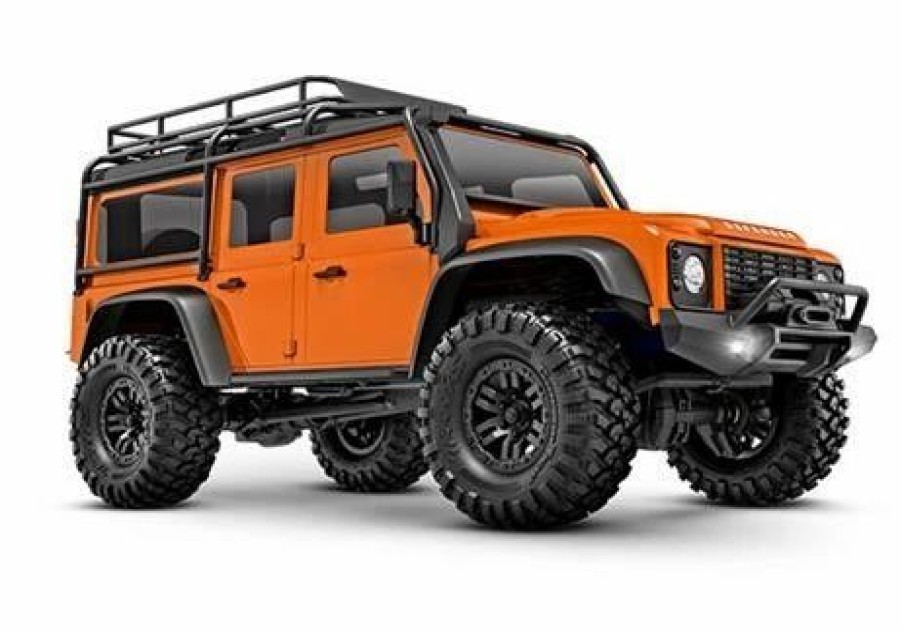 Cars, Trucks, Boats * | Traxxas Trx-4M Land Rover Defender 1/18 Rtr Trail Truck, Orange