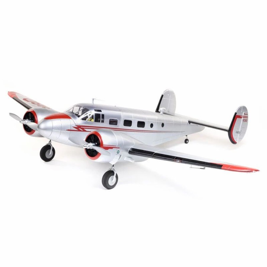 Airplanes * | E-Flite Beechcraft D18 1.5M Bnf Basic