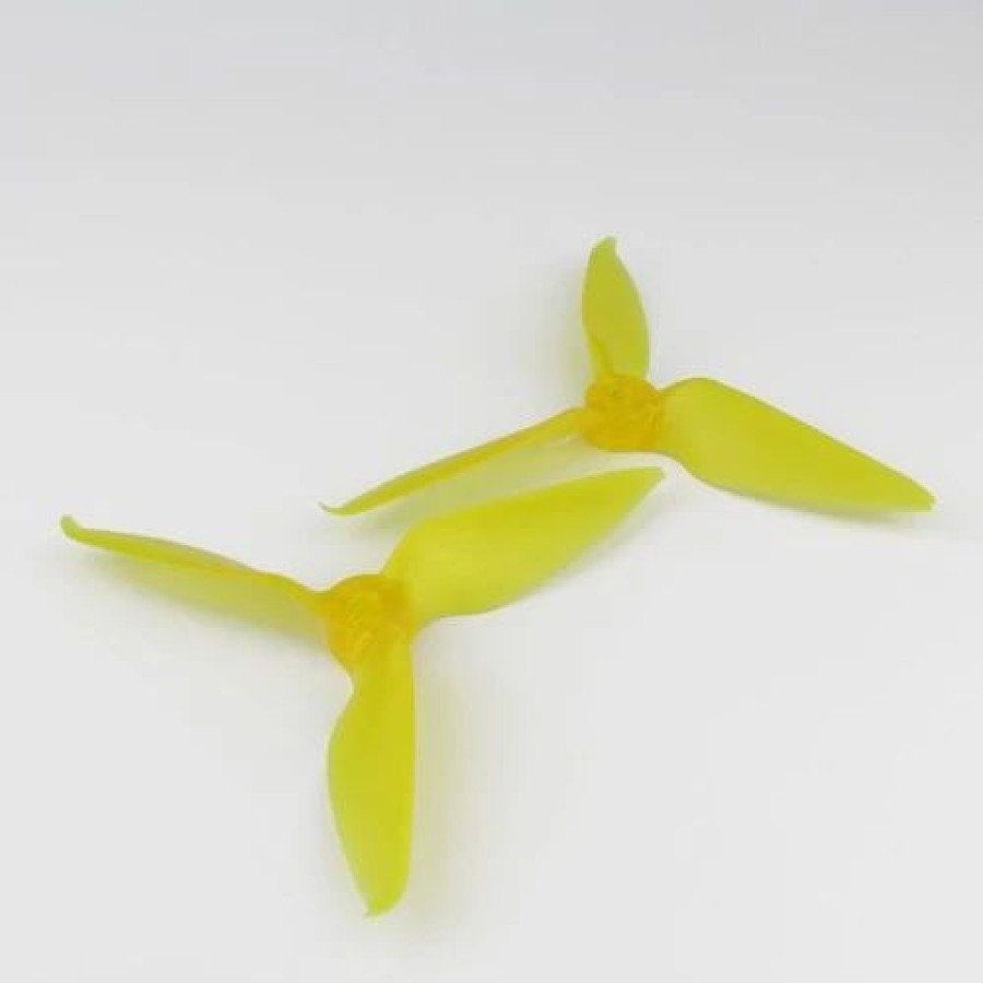 Multirotors * | Emax Avan-R 2Cw+2Ccw 5-Inch 3-Blade Propeller Yellow