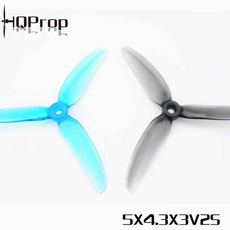 Multirotors * | Hq Durable Pc Prop 5X4.3X3V2S: Grey (2Cw+2Ccw)