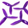 Multirotors * | Dal T5050C Cyclone Tri-Blade Purple