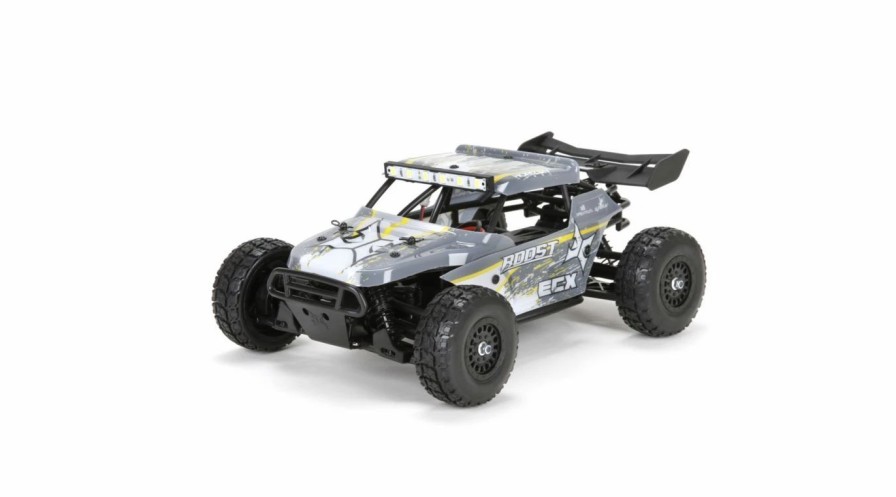 Cars, Trucks, Boats * | Ecx 1/18 Roost 4Wd Desert Buggy Rtr, Grey/Yellow