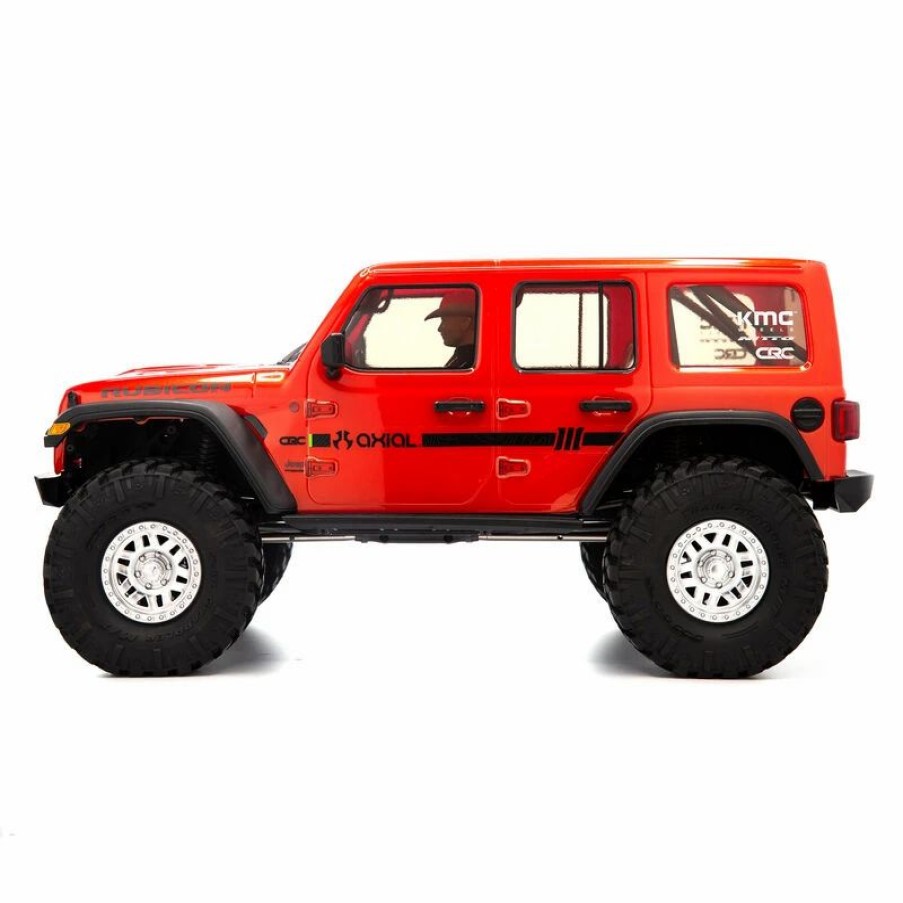 Cars, Trucks, Boats * | Axial 1/10 Scx10 Iii Jeep Jlu Wrangler With Portals Rtr, Orange