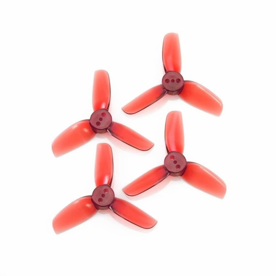 Multirotors * | Hq Durable Pc Prop T2X2.5X3: Light Red (2Cw+2Ccw)