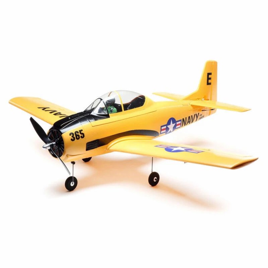 Airplanes * | E-Flite T-28 Trojan 1.1M Bnf Basic With As3X And Safe Select