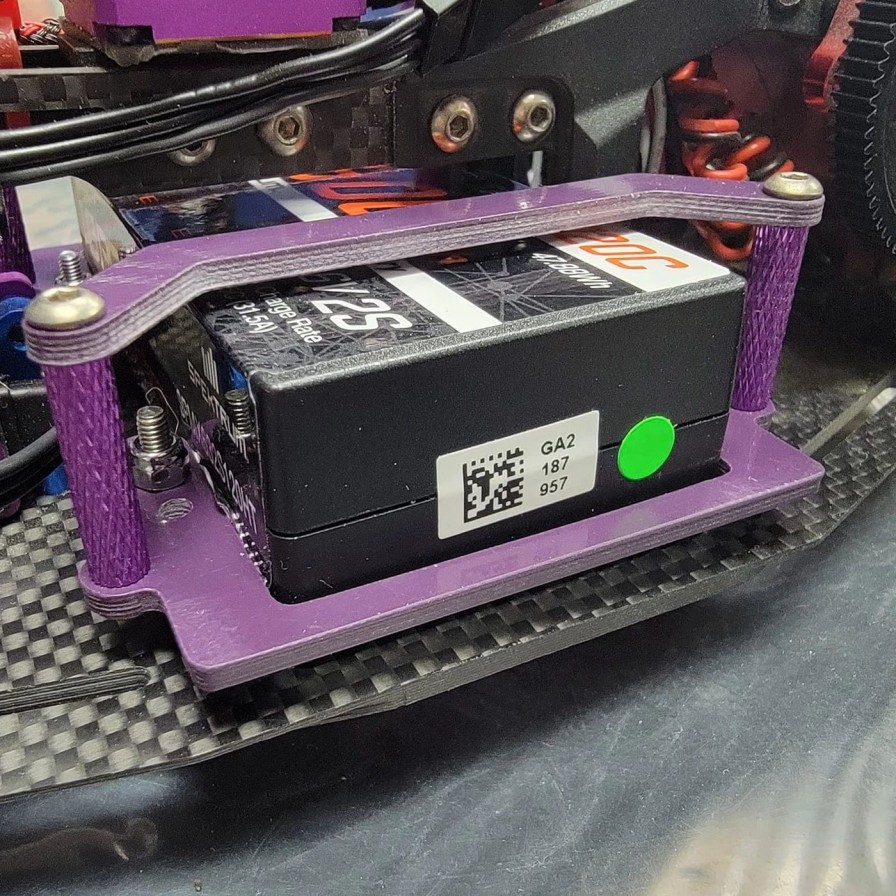 Cars, Trucks, Boats * | Jph Battery Tray For Mst Rmx And Mrx (Purple)