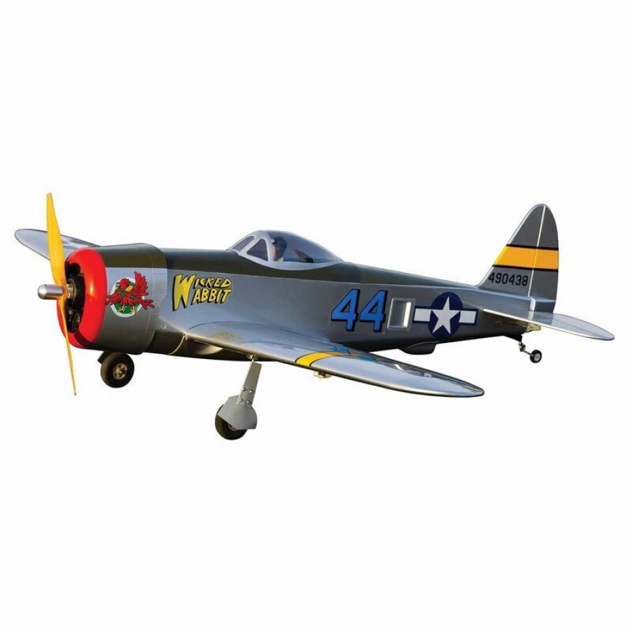 Airplanes * | Hangar 9 Fun Scale P-47 Thunderbolt Pnp, 58.4