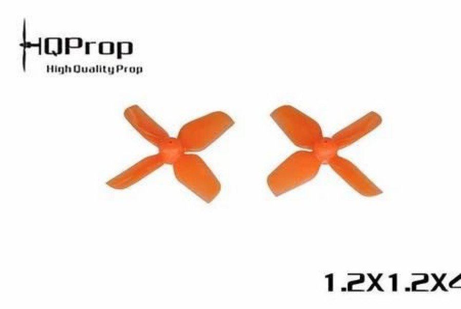 Multirotors * | Hq Micro Whoop 1.2 1.2 4 0.8Mm Shaft (31Mm) Orange