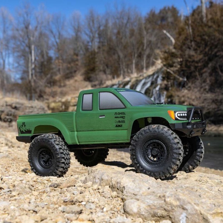 Cars, Trucks, Boats * | Axial Racing 1/10 Scx10 Iii Base Camp 4Wd Rock Crawler Brushed Rtr, Green